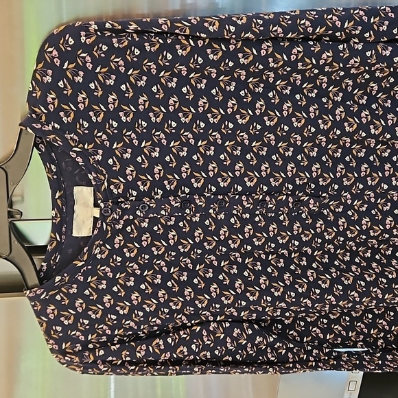 💕THE GREAT💕 The Henley Romper ~ Navy Apron Floral Size 0 XS NWT - Picture 11 of 16